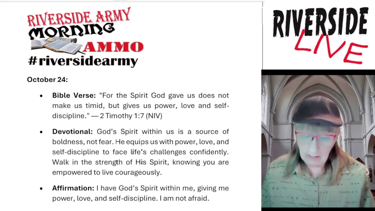 Riverside Morning Ammo Daily Devotional 10.24.25