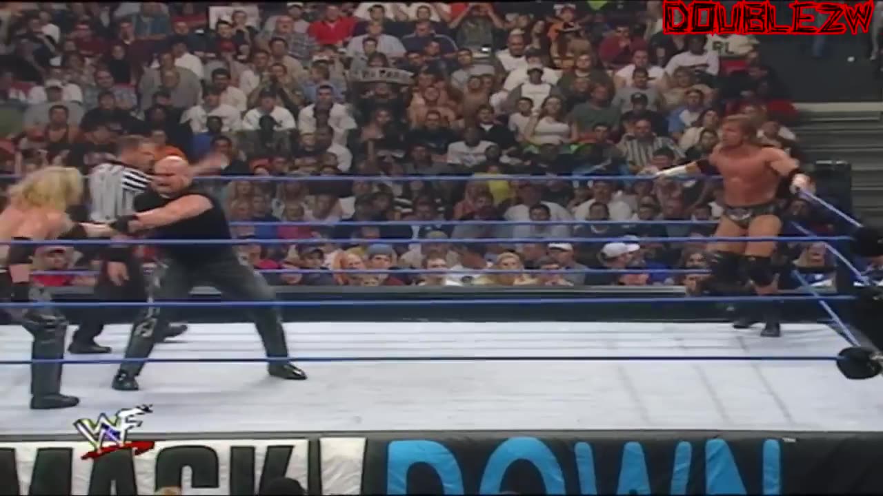 Triple HHH vs. Test & Albert September 7, 2000 Smackdown HD