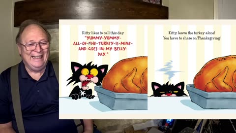 Bad Kitty Does NOT Like Thanksgiving