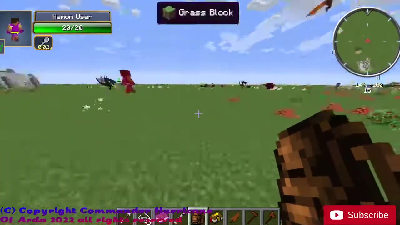 Minecraft A Real bizzare adventure Hamon user vs himself