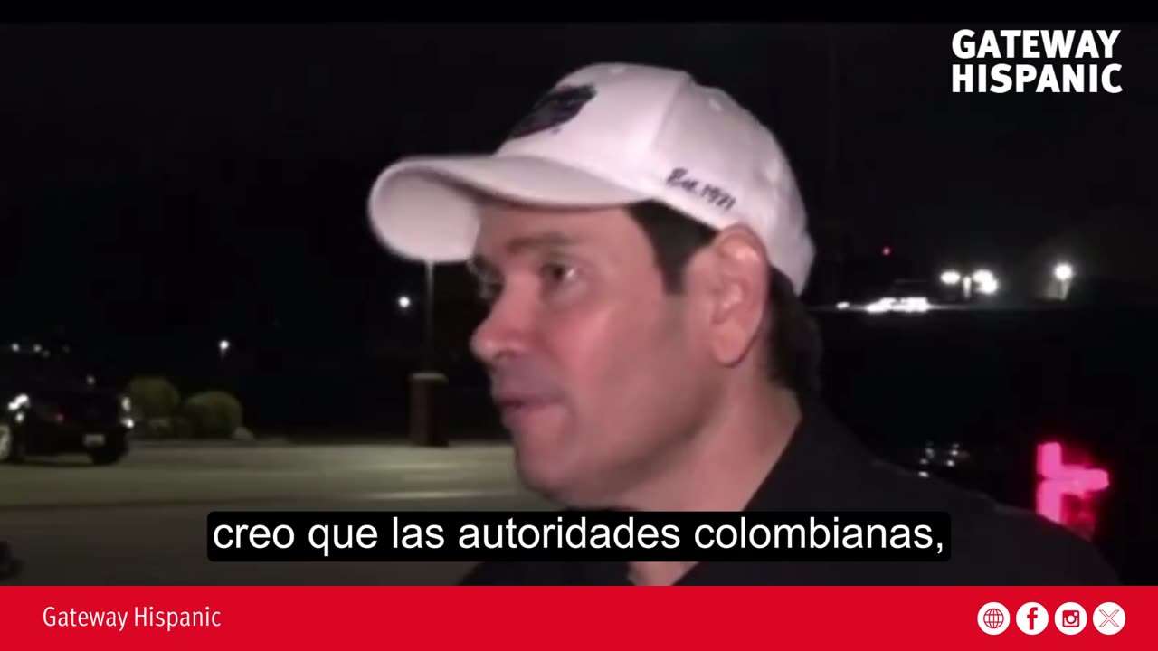 Marco Rubio underscores regional cooperation and warns of “lunatic president” in Colombia