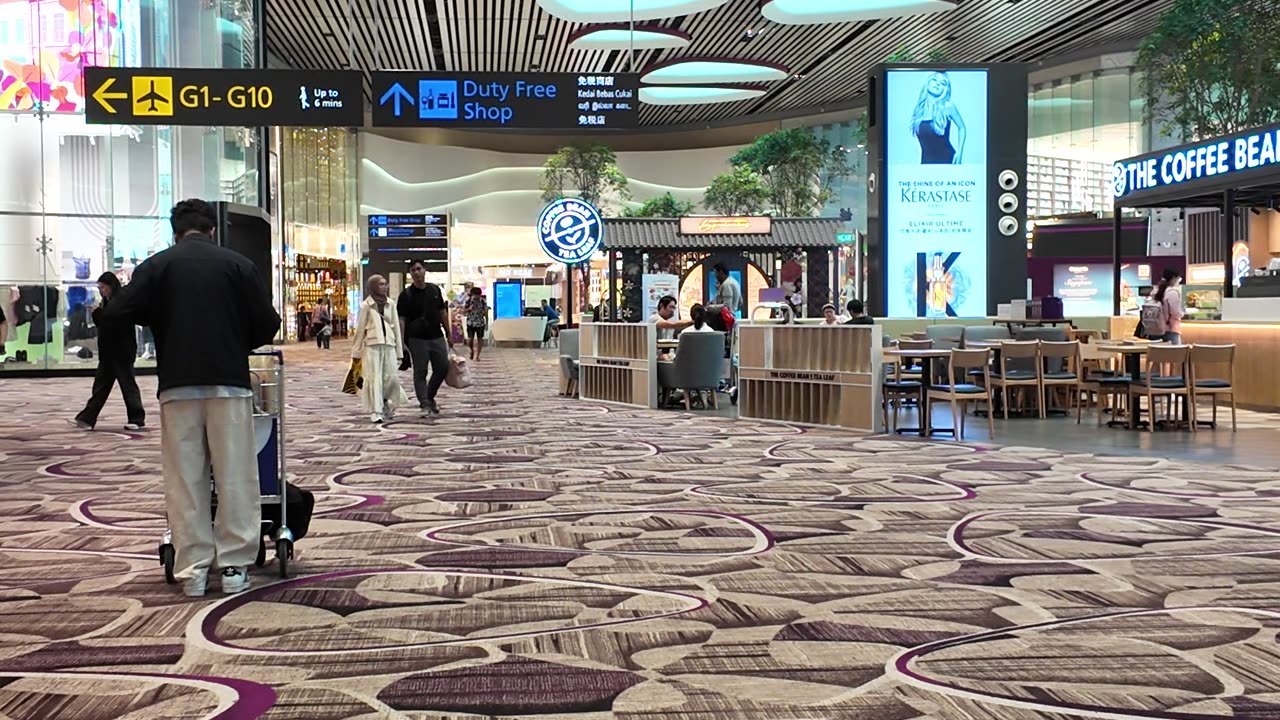 Changi Airport short POV