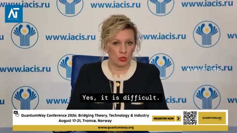 Maria Zakharova Briefing in St. Petersburg: Statements on EU & Ukraine | Russia | Amaravati Today