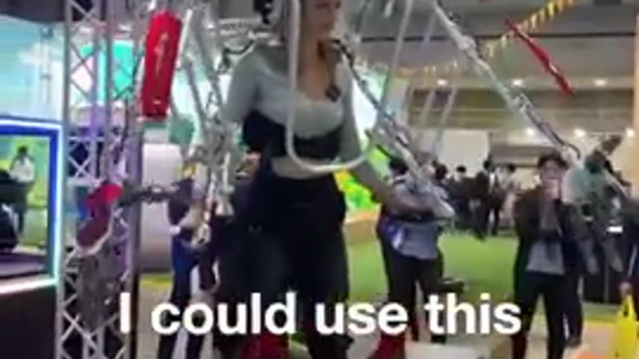 A fully functional exoskeleton.