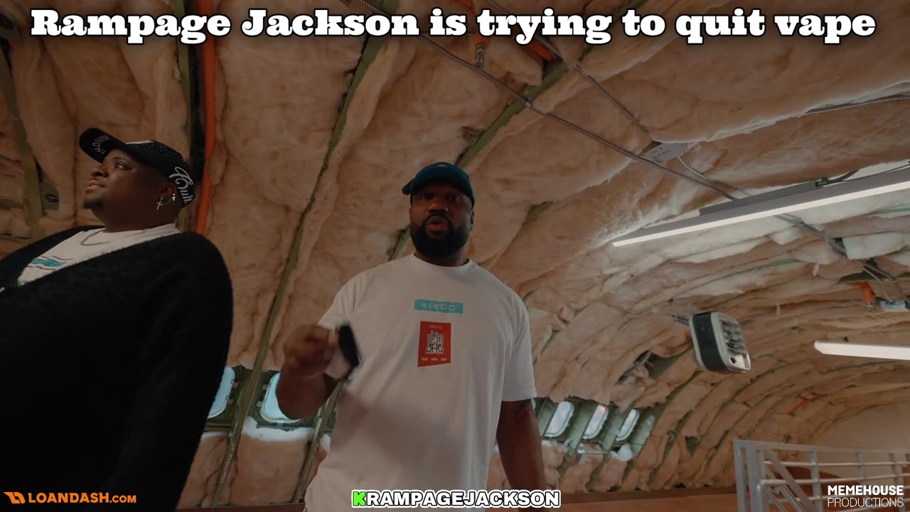 Rampage Jackson wants to quit vaping