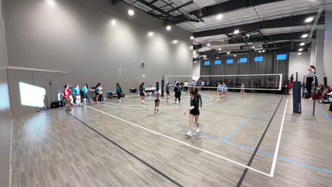 SUVL Mojo Girls 17/18 Tourney - Pool Play Day 2: vs Keahi 17 - Set 1 of 2