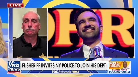 Florida sheriff invites NYPD officers with 'open arms' after Mamdani win
