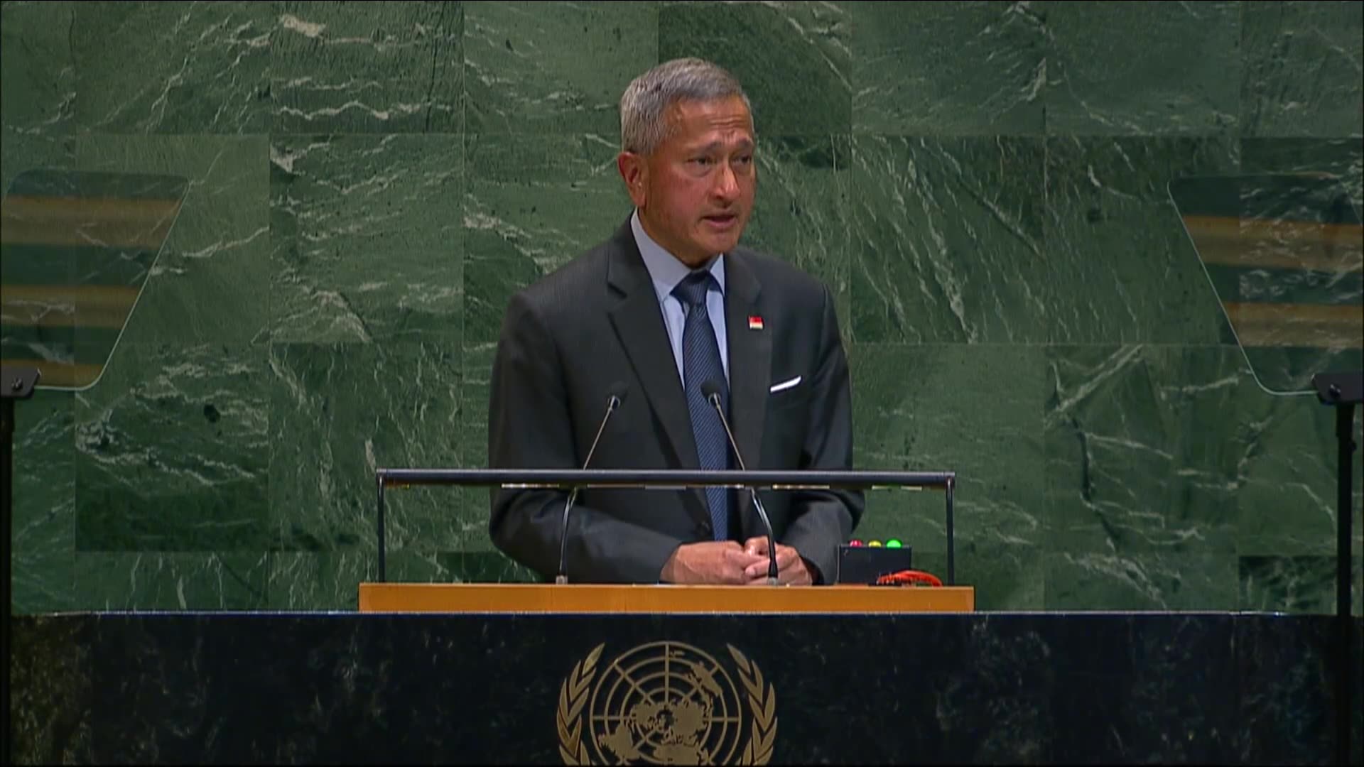 Singapore’s UNGA 2025 Speech: Multilateralism & Global Challenges | World News | Amaravati Today