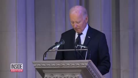 Soldier Falls During President Jimmy Carter's Funeral