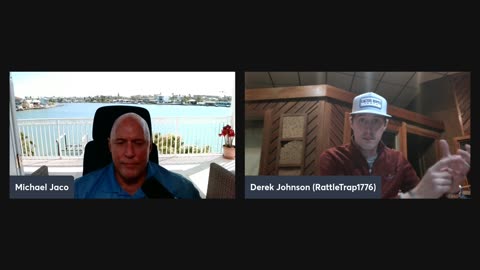 Derek Johnson and I catch up and discuss President Trump taking down the deep state.