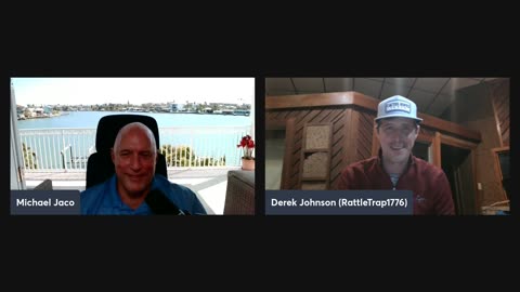 Derek Johnson and I catch up and discuss President Trump taking down the deep state.