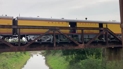 Union Pacific Big Boy #4014 south of St Louis, September 12, 2024