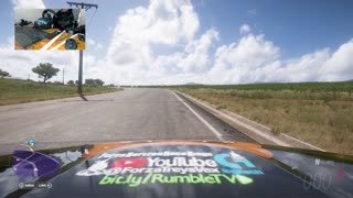 STREET RACING WITH @ForzaTreysVex - steering wheel gameplay