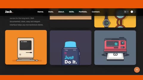Build a STUNNING Portfolio Website with HTML CSS and JavaScript