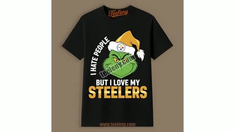 Pittsburgh Steelers Grinch Xmas Loves Steelers Shirt