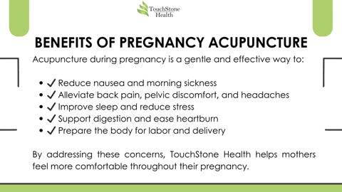 Pregnancy Wellness at TouchStone Health: Acupuncture & Massage in Waterloo