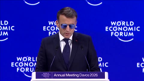 Macron says France prefers 'respect' over 'bullies' in Davos speech