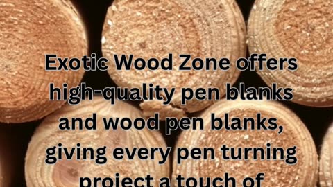 Exotic Wood Zone – Premium Pen Blanks for Pen Turning