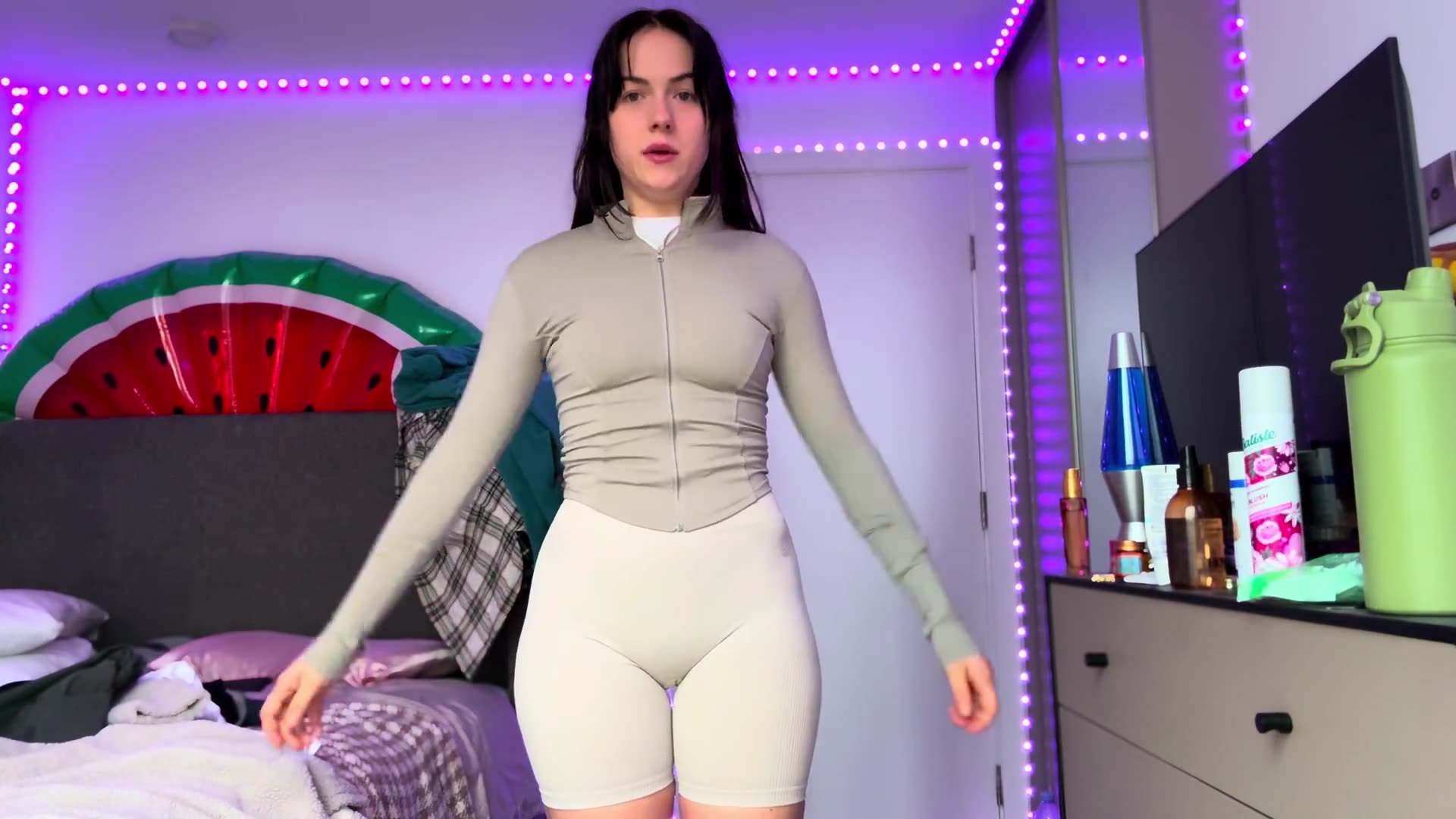 Gym wear try on haul. Squat proof leggings and shorts 🏋️