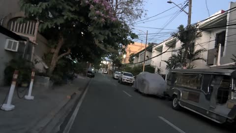 Solitary Feeling on Malaya Street in Mandaluyong City in the Philippines