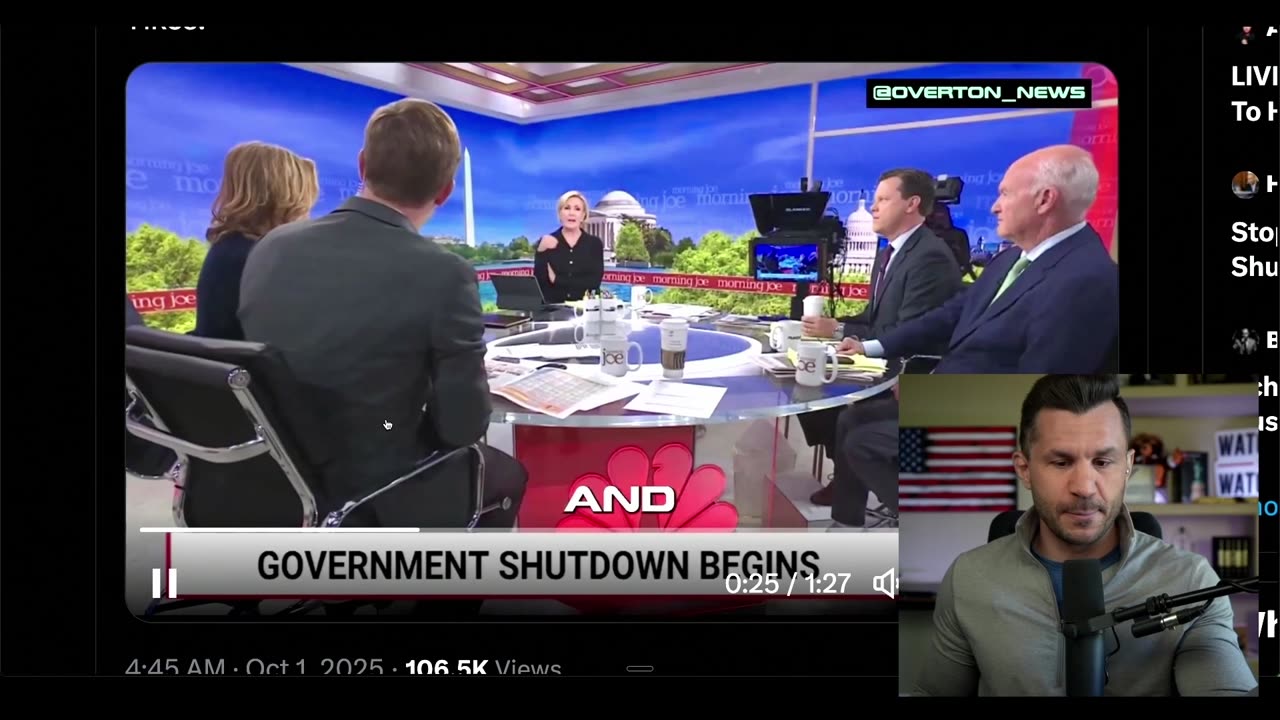 MSNBC Melts Down after Democrat Shutdown Failures!!