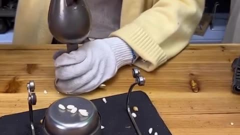 🤯✨ How does a tiny pressure machine produce massive popcorn? The shape stays perfect! | FeedMyCurios