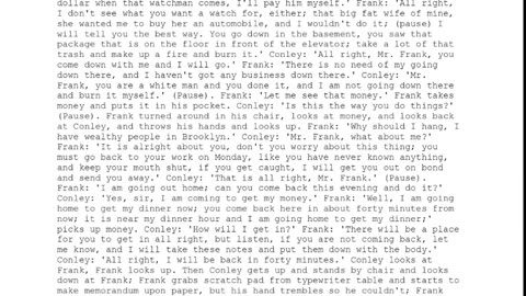 DR WM OWENS, Sworn In For The Defendant, 102nd To Testify