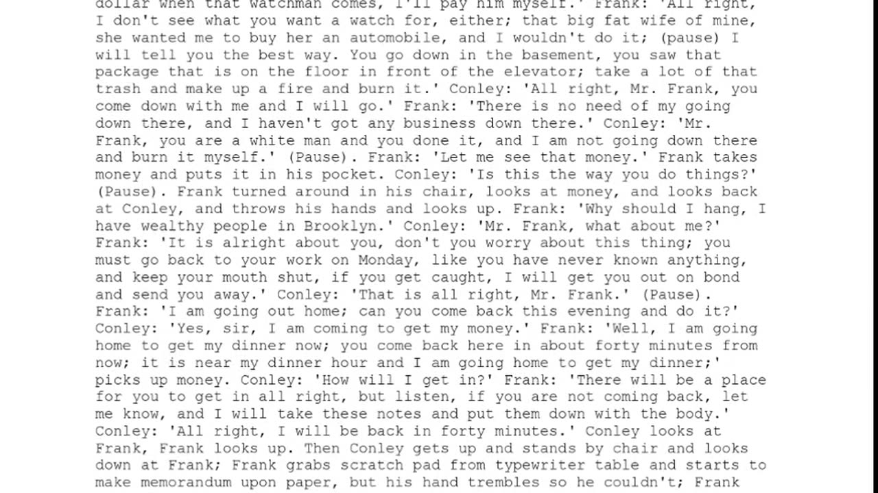 DR WM OWENS, Sworn In For The Defendant, 102nd To Testify