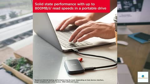 SanDisk 1TB Portable SSD - SDSSDE30-1T00-G26