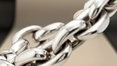 HERMES ACROBAT GM BRACELET 17 FRAMES 925 SILVER