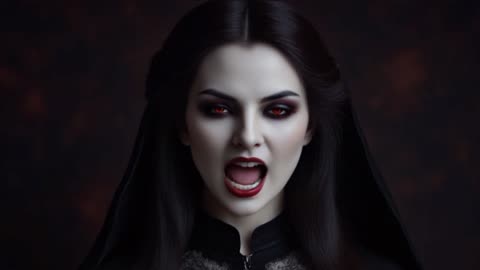 Belle Vamp - Nocturnal Thirst | The curse of a vampire, capturing both the seduction and immortality
