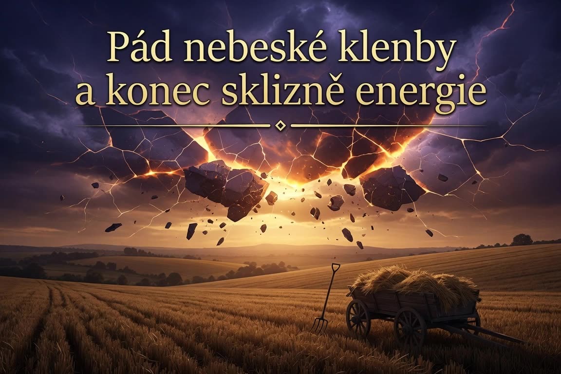 Pád nebeské klenby a konec sklizně energie (Czech)