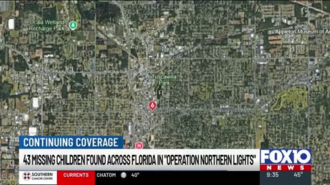43 critically missing children were just SAVED before Christmas in Florida