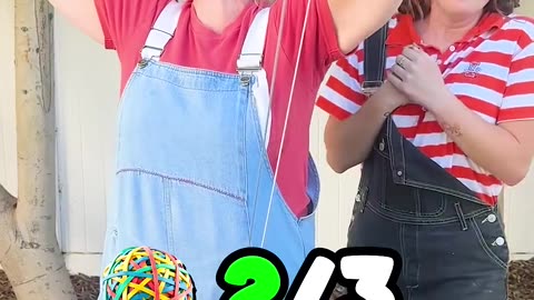 IMPOSSIBLE HANDCUFF CHALLENGE with MOM⁉️‍♂️#shorts #youtubeshorts #challenge