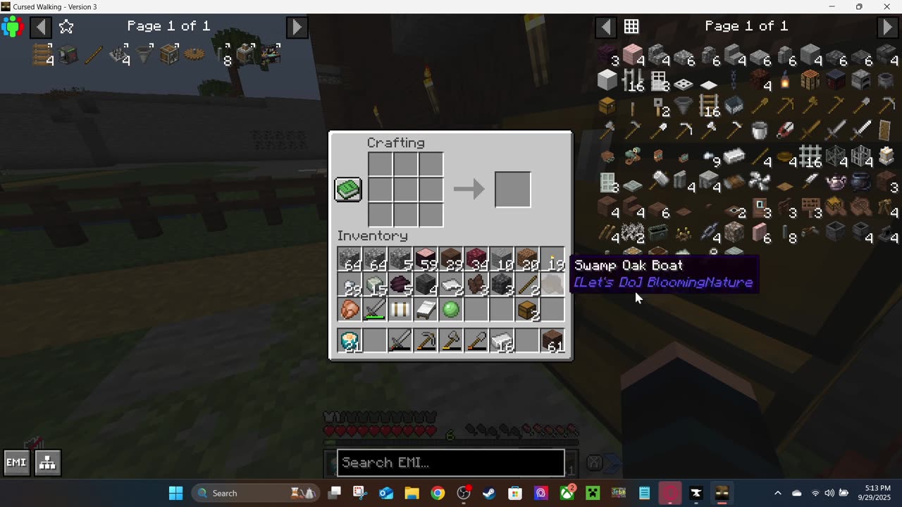 [Full Gameplay #340-2025] Minecraft: Cursed Walking (World 2 - EP-17)