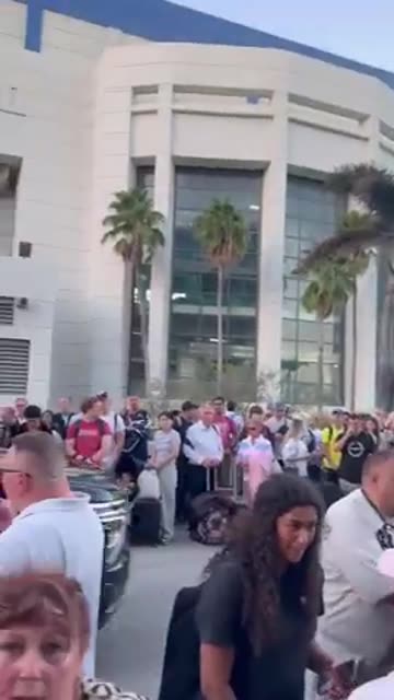 Miami International airport in Florida has been fully evacuated. Reason unknown.