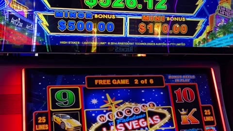 ANOTHER TRIPLE DIGIT BONUS!