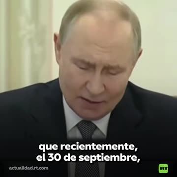 Putin califica de correctas y oportunas las decisiones tomadas en febrero de 2022