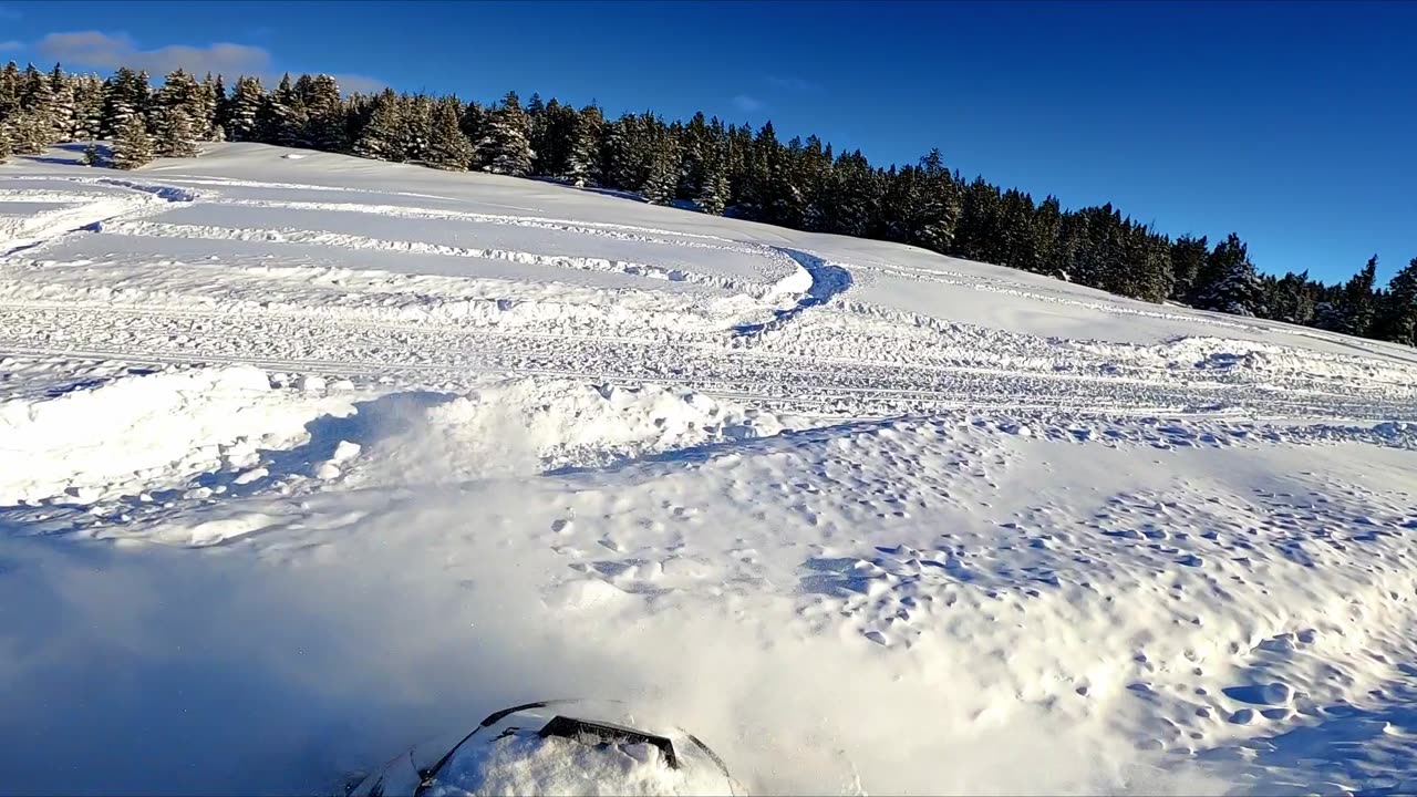 3 feet of fresh snow