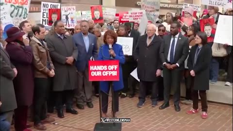 Maxine Waters has meltdown over CFBP - Elon Musk , where are you?! Bring your ass over here!