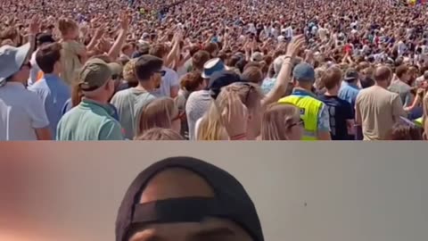 When 60,000 people worship Jesus:The church in the 🤯 #viral #reels #shorts #video #jesus #bible