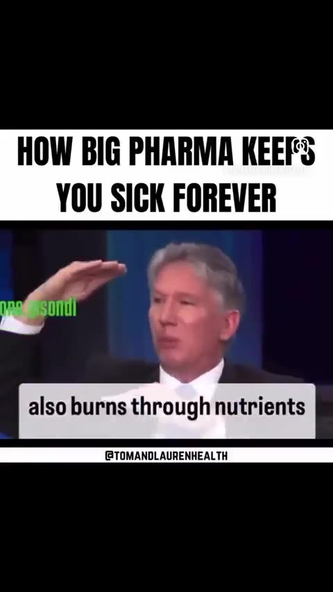 How Big Pharma Keeps you sick Forever