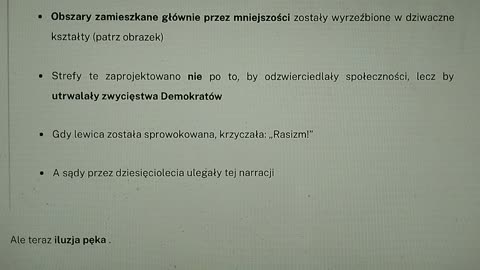 ROZWÓJ TERAZ: SN chce ZNISZCZYĆ mapy głosowania oparte na rasie — Demokraci panikują,...