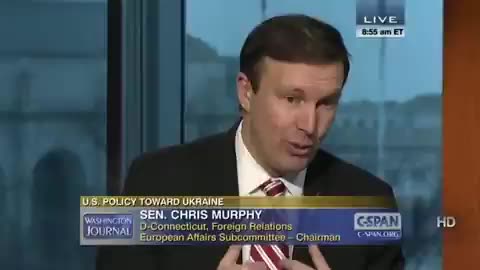 Sen Chris Murphy bragging about the USA successfully overthrowing Ukraine's government