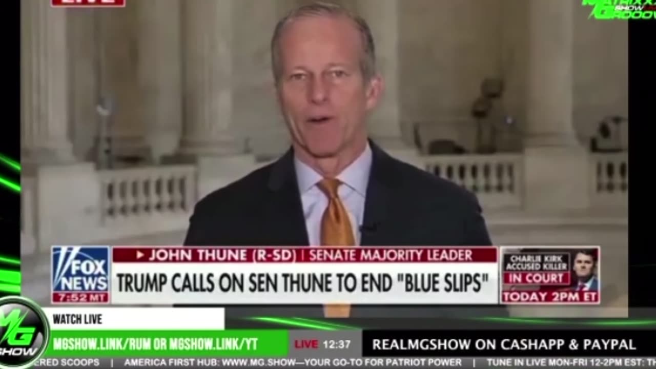 BLUE SLIPS - unconstitutional