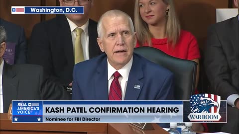 "Sen. Tillis Introduces “Kash Bingo” For False Smears By Democrats During FBI Confirmation Hearing"