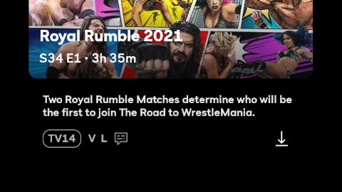 WWE 2021 Royal Rumble