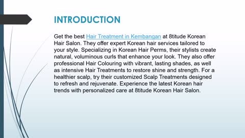 Best Hair Treatment in Kembangan