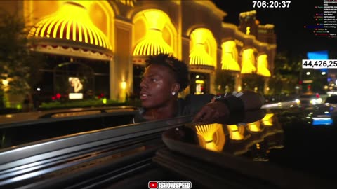 🔷ISHOWSPEED IN LAS VEGAS🔶BANNED ON TWITCH🔷SONIC RACING🔶PULL UP🔷