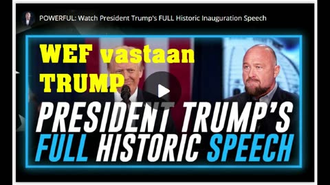 Davos ryhtyy vastatoimiin Trumpin paluuta vastaan